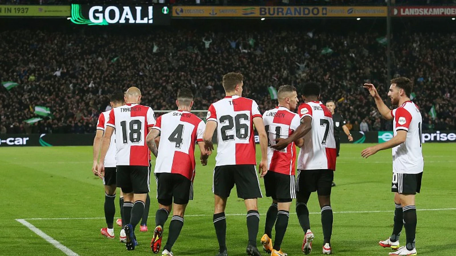 Europese tegenstanders Feyenoord winnen allemaal, Maccabi Haifa zelfs ruim