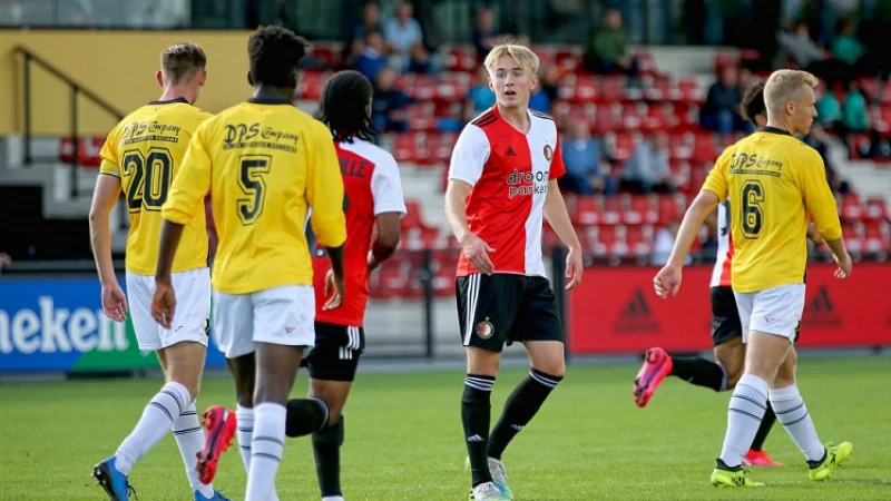 Mikael Tørset Johnsen speelde laatste wedstrijd voor Feyenoord