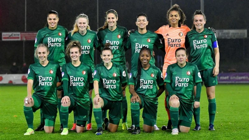 Feyenoord Vrouwen 1 tegen DSS in achtste finale van de TOTO KNVB Beker Vrouwen