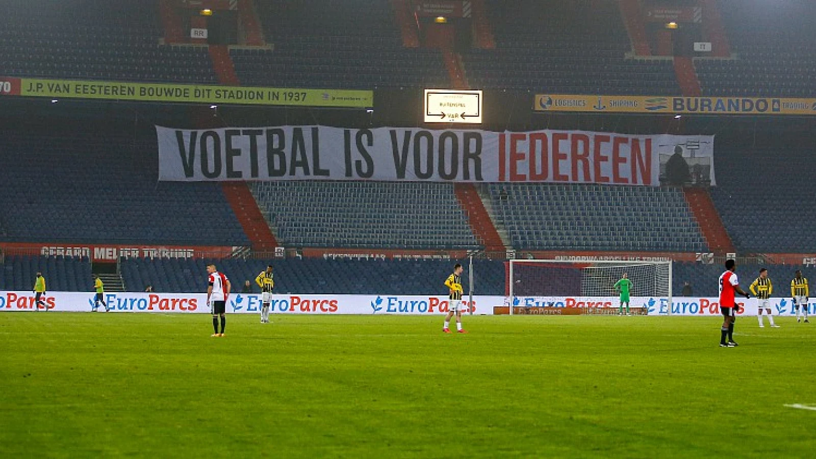 Feyenoord doet niet mee aan protest: 'De burgemeesters doen er alles aan om de situatie veranderd te krijgen'