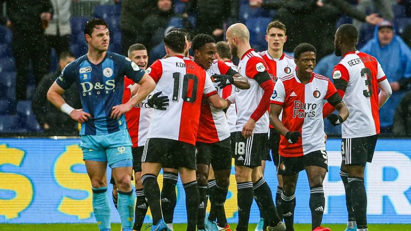 STAND | Feyenoord loopt in op PSV