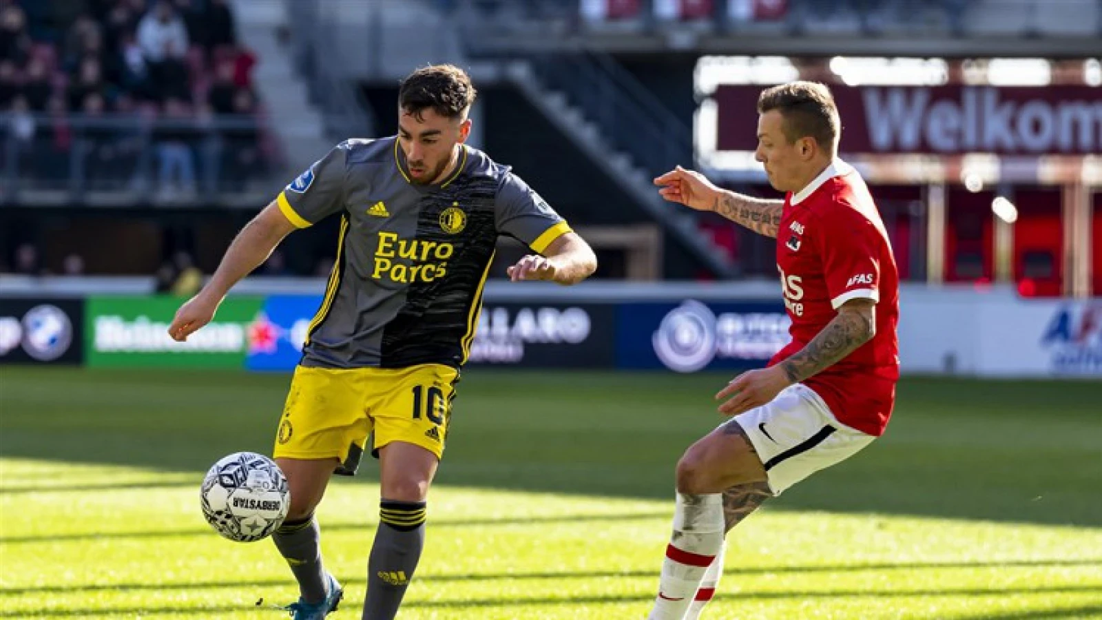 Ongelukkig Feyenoord verliest in Alkmaar van AZ