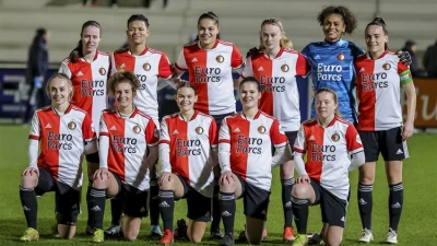Feyenoord Vrouwen uitgeschakeld in de TOTO KNVB Beker