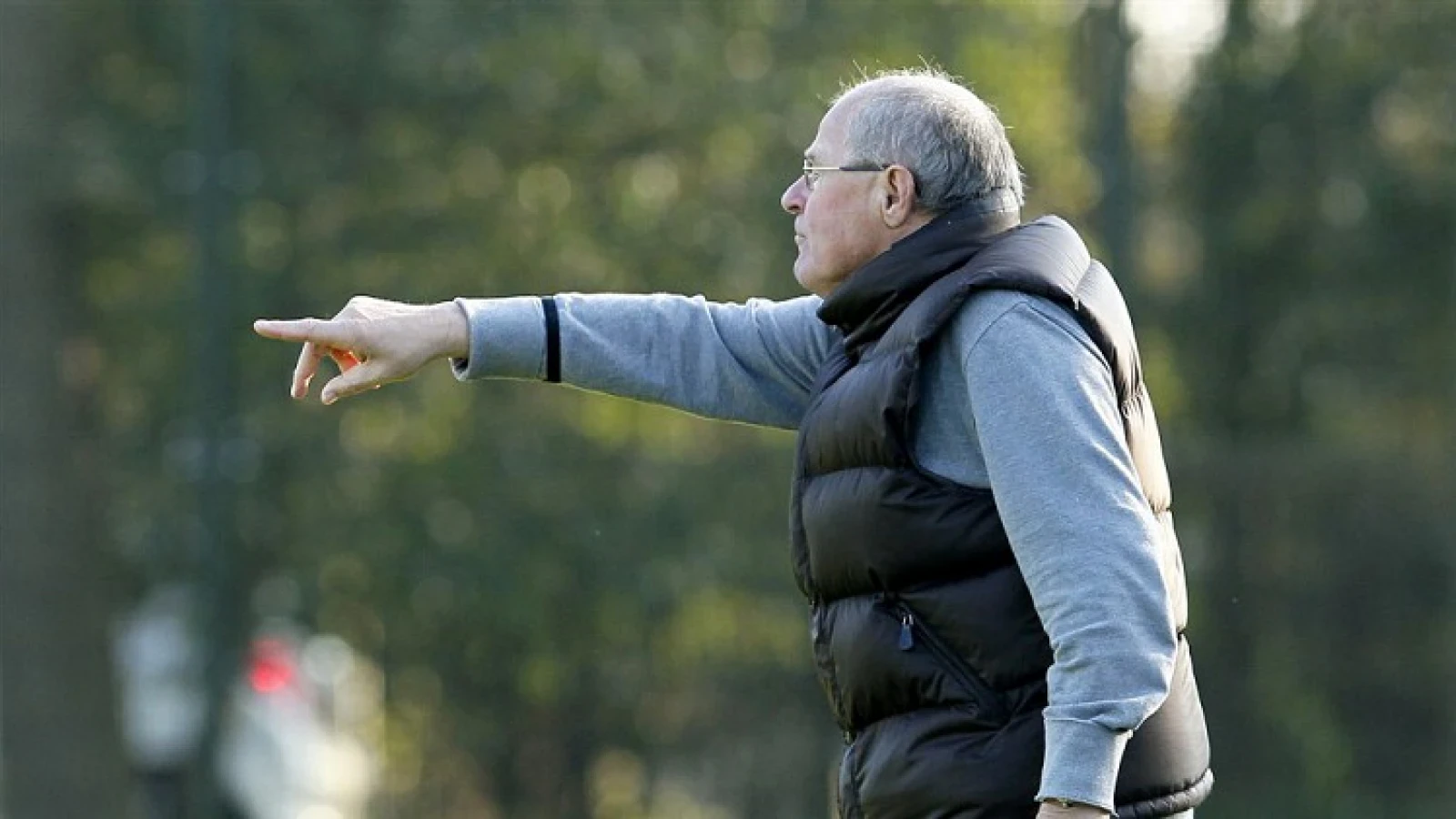 'Ik zie de toekomst van Feyenoord optimistisch in, vanmiddag is een 1-1 al fantastisch'