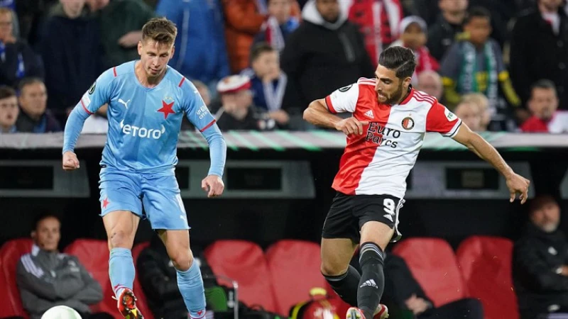 'Slavia Praag lijkt Masopust te moeten missen tegen Feyenoord, club niet blij met Tsjechische bond'