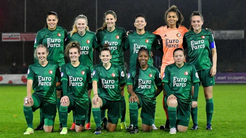 Feyenoord vrouwen verliezen laatste wedstrijd tegen sc Heerenveen