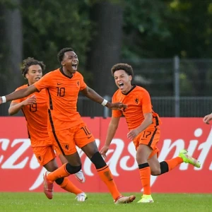 Oranje onder 17 wint knap van Frankrijk mede dankzij goal Milambo