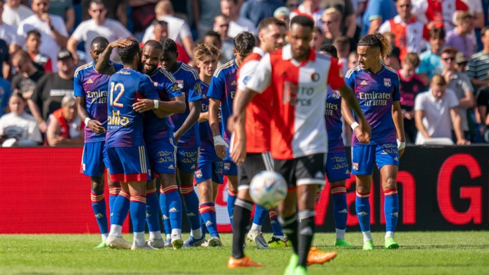 Feyenoord verliest oefenwedstrijd van Olympique Lyon