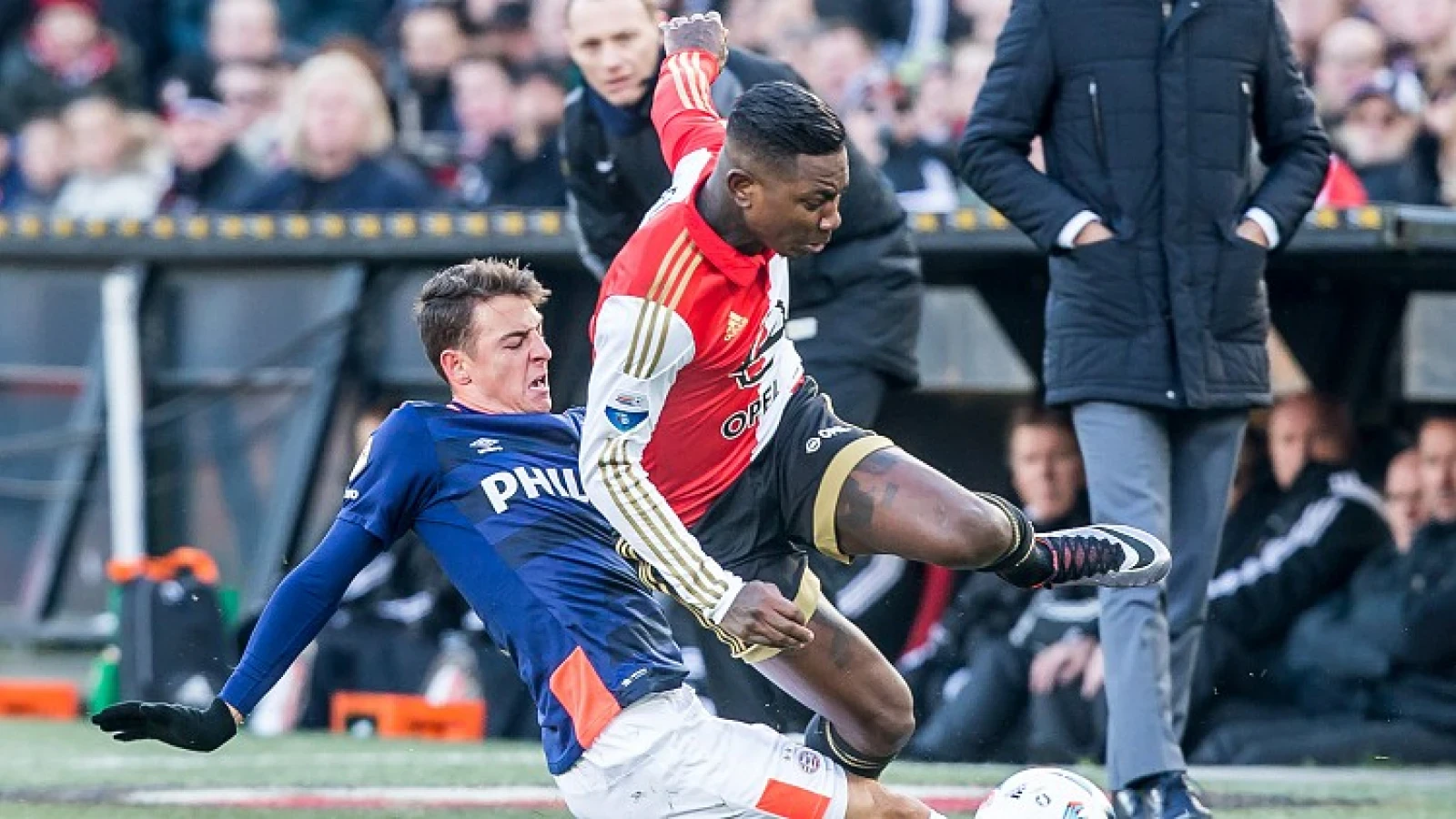 Elia hoopt dat Kazim snel weer speelt: 'Bij Feyenoord of ergens anders'