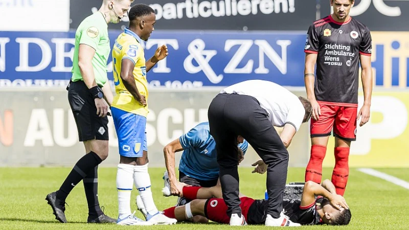 UPDATE | AD: 'Blessure Azarkan lijkt mee te vallen, maar mist duel tegen FC Emmen'