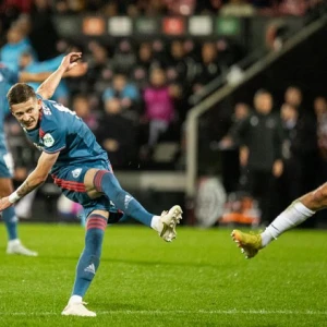 Szymański: 'Dat gaan we nu proberen in de tweede wedstrijd tegen FC Midtjylland'