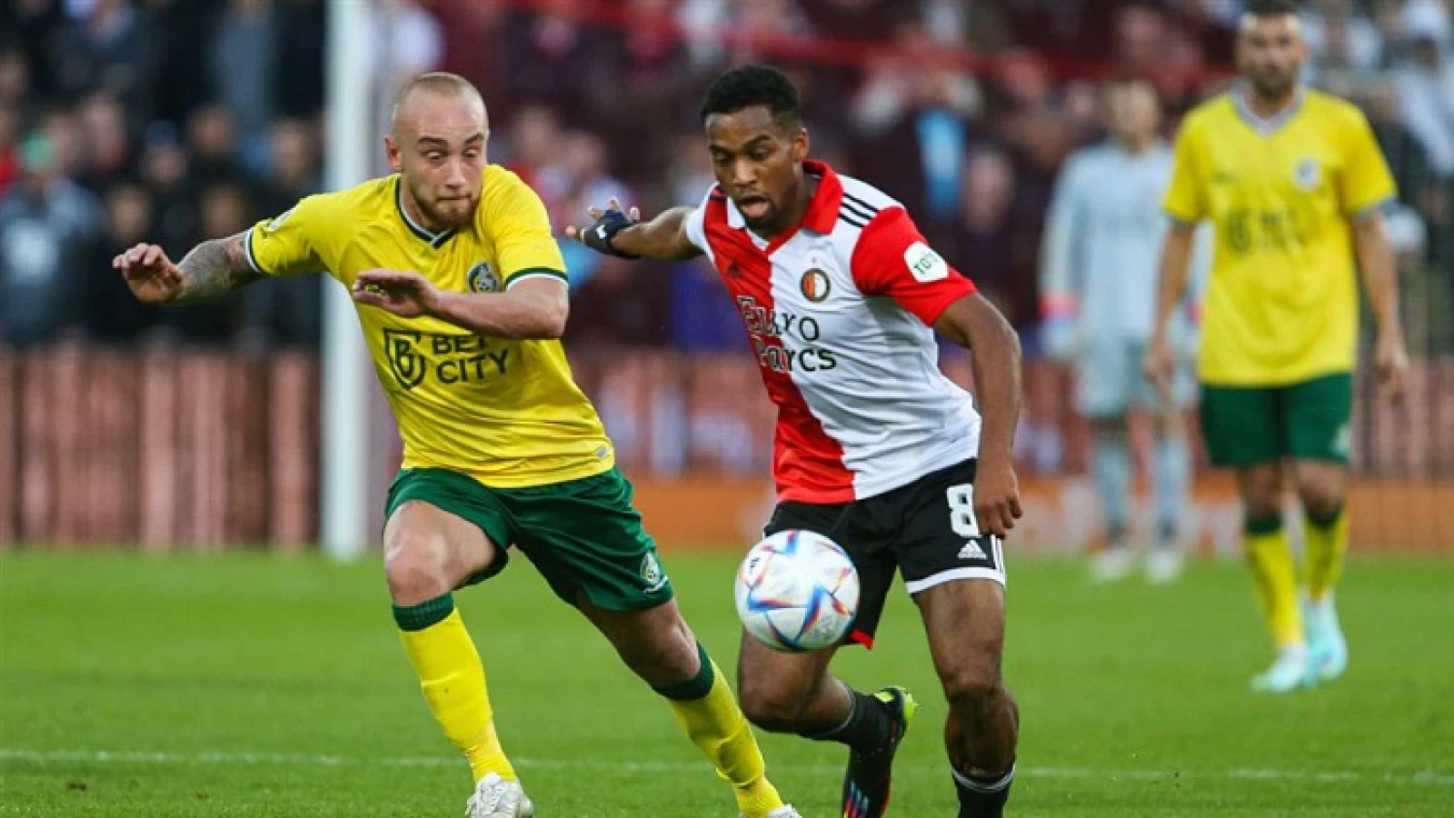 Feyenoord komt in De Kuip niet verder dan gelijkspel tegen Fortuna Sittard