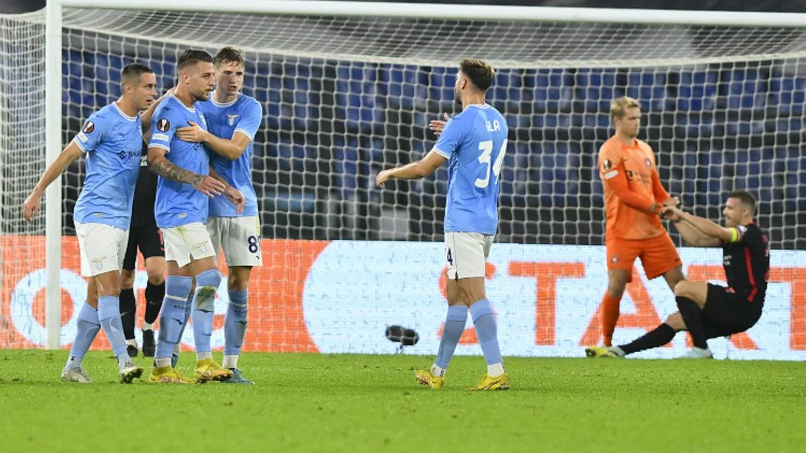 SS Lazio wint van FC Midtjylland en pakt koppositie