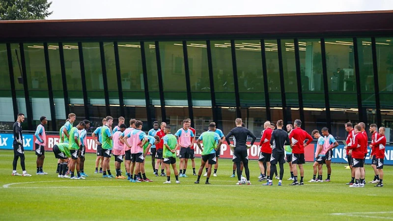Feyenoord traint vandaag openbaar in aanloop naar Europa League wedstrijd