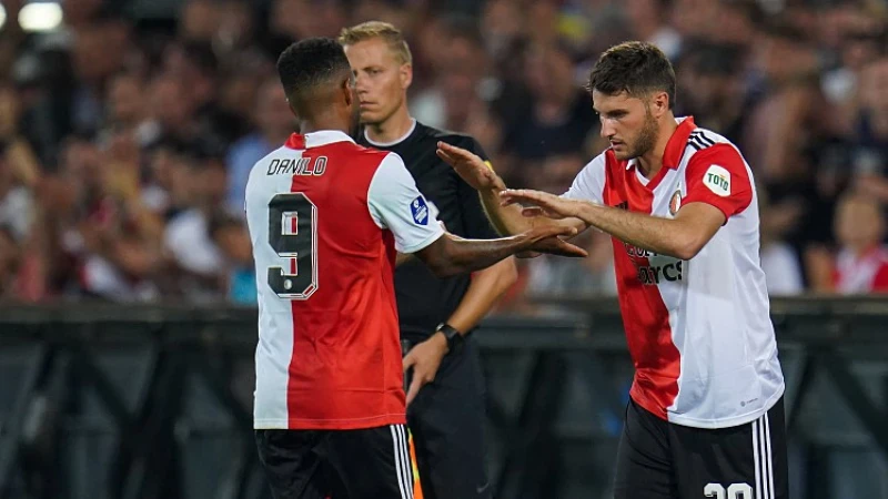 Spitsenstrijd in de Kuip: 'We zijn een team en zo functioneren we'