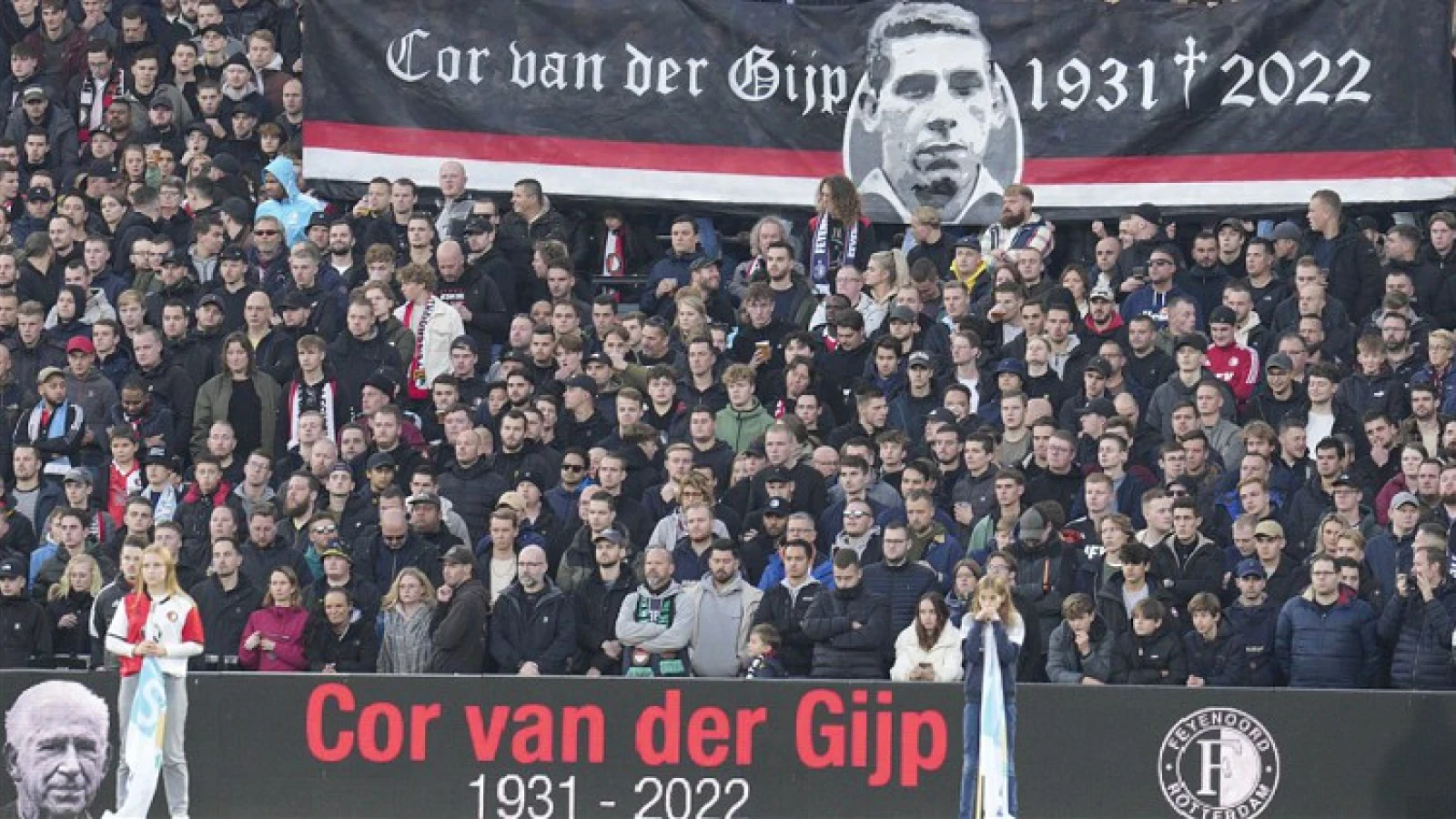 Zoons Cor van der Gijp bedanken Feyenoord en supporters 