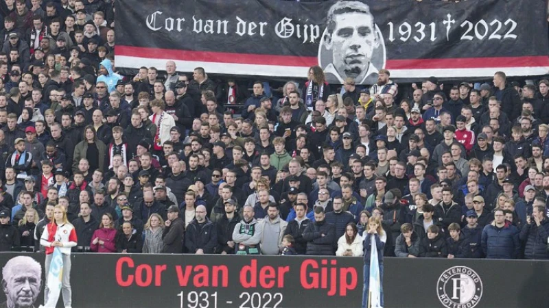 Zoons Cor van der Gijp bedanken Feyenoord en supporters 