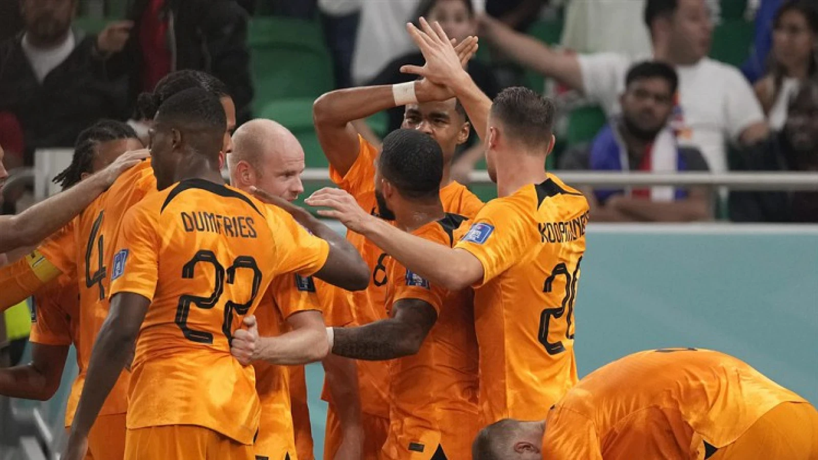 Nederlands Elftal wint op WK van Senegal
