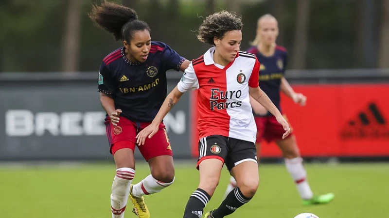 Feyenoord Vrouwen 1 verliest in Eindhoven van PSV Vrouwen