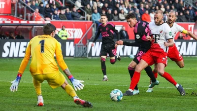 Spannend duel tussen FC Utrecht en Feyenoord kent geen winnaar