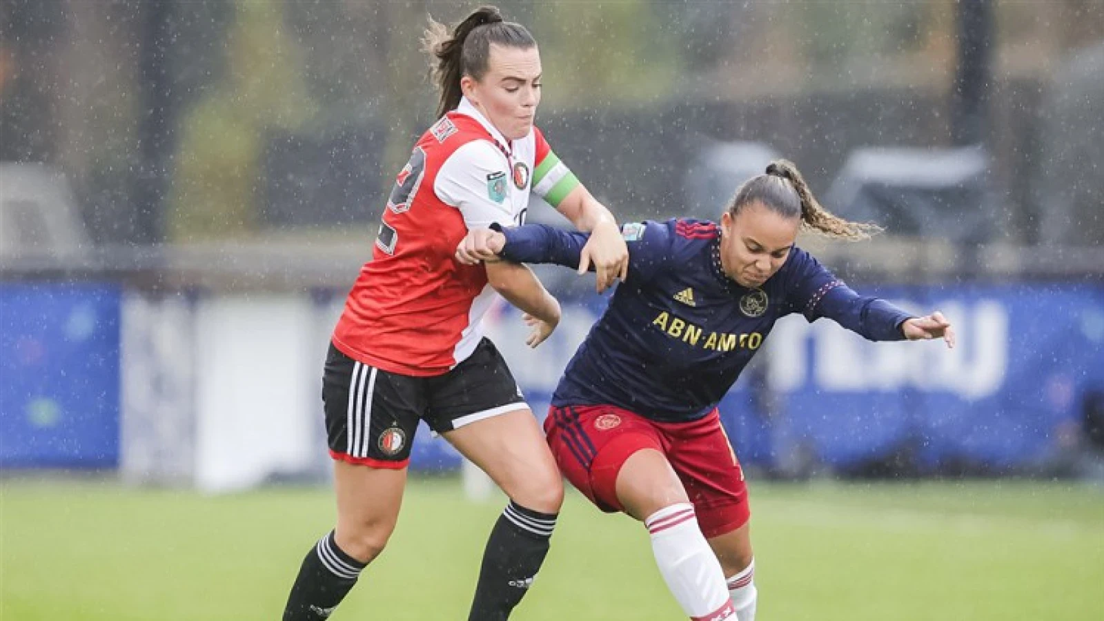 Wedstrijd tussen Ajax Vrouwen en Feyenoord Vrouwen 1 gespeeld in Johan Cruijff ArenA