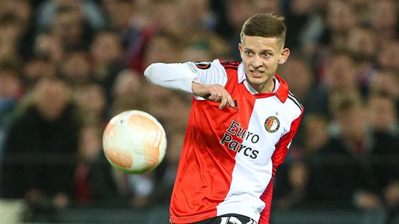 Feyenoord kan voorlopig niet beschikken over Sebastian Szymański