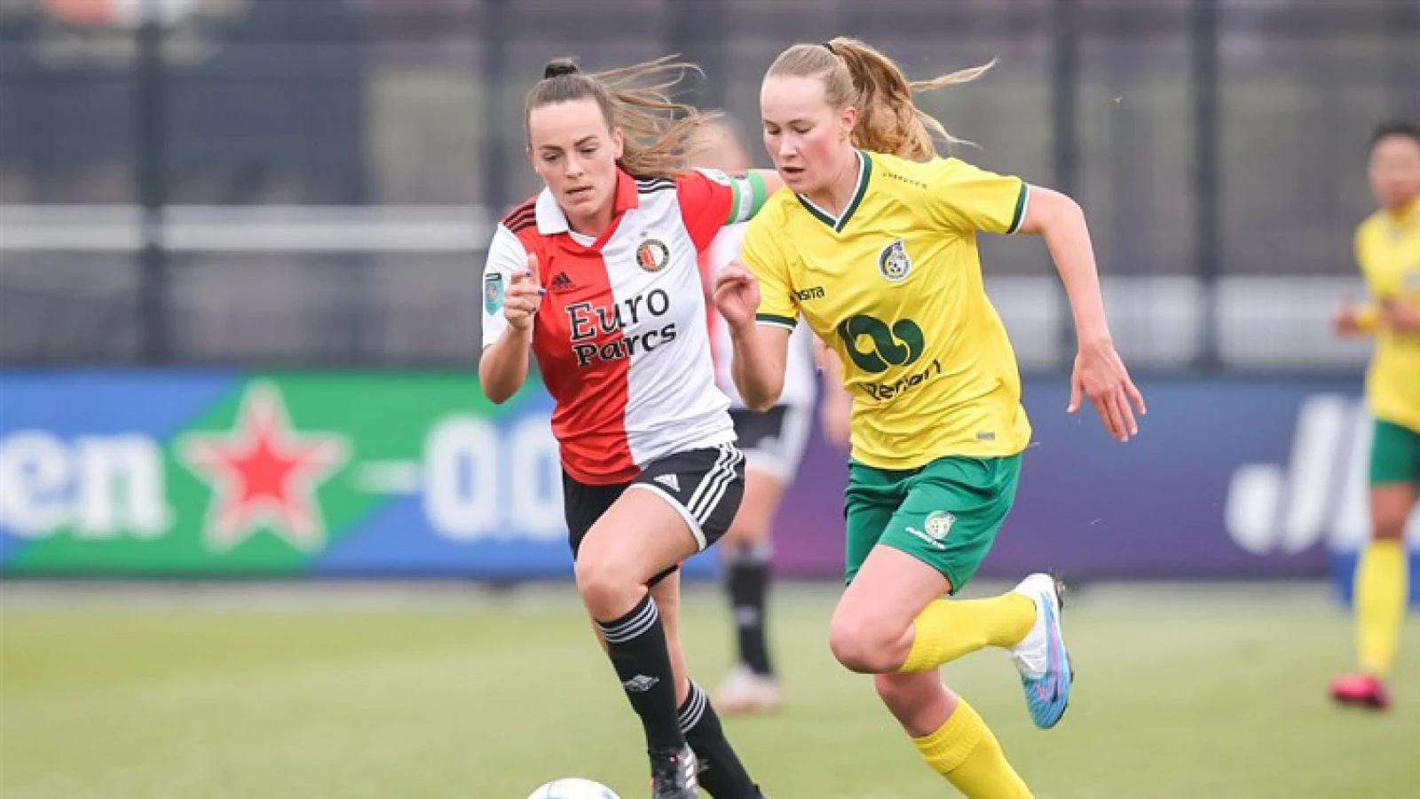 VV Alkmaar en Feyenoord Vrouwen 1 in evenwicht