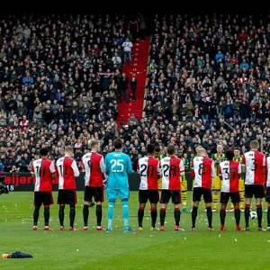 Minuut stilte voorafgaand aan achtste finales KNVB Beker 