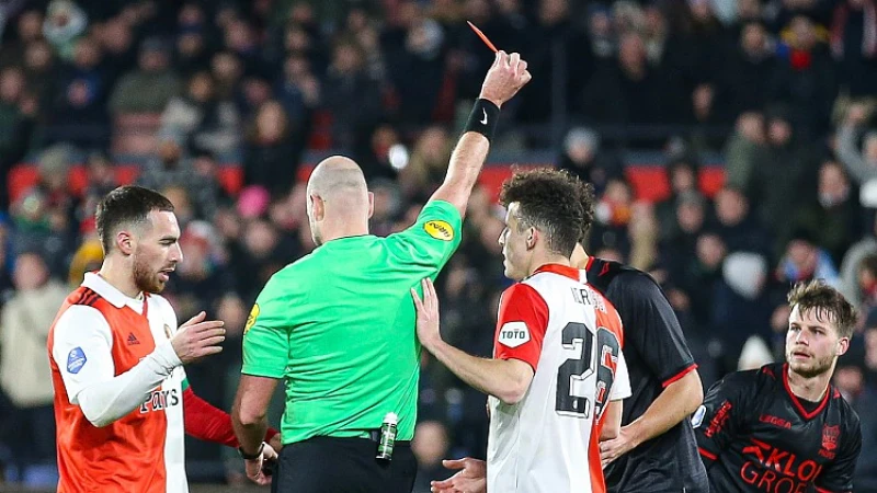 KNVB seponeert opnieuw rode kaart N.E.C. in duel tegen Feyenoord