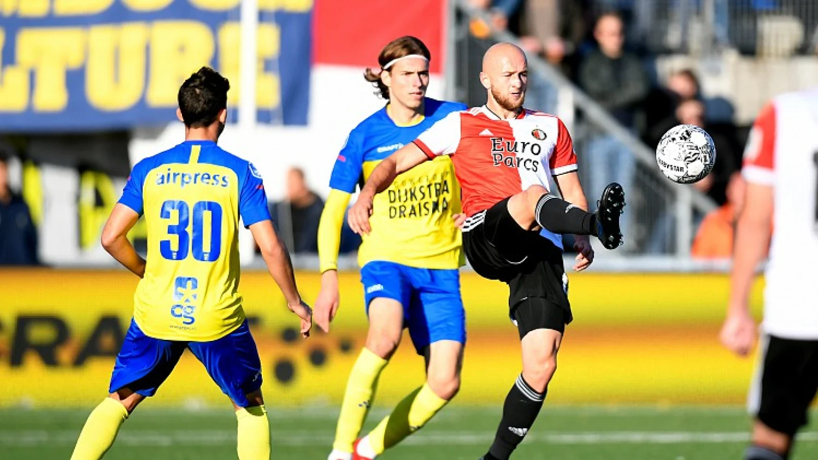 Geen Feyenoord-supporters naar uitwedstrijd tegen SC Cambuur