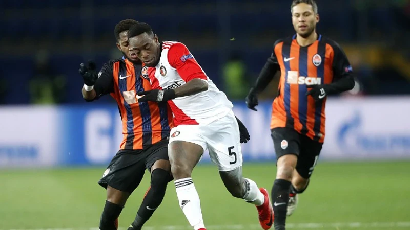 'Mogelijk vluchtelingen op de Noordzijde tijdens Feyenoord - Shakhtar Donetsk'