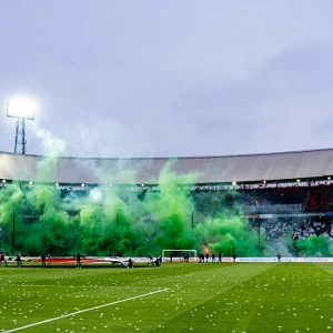 'Netten en zware politiebeveiliging rondom halve finale TOTO KNVB Beker'