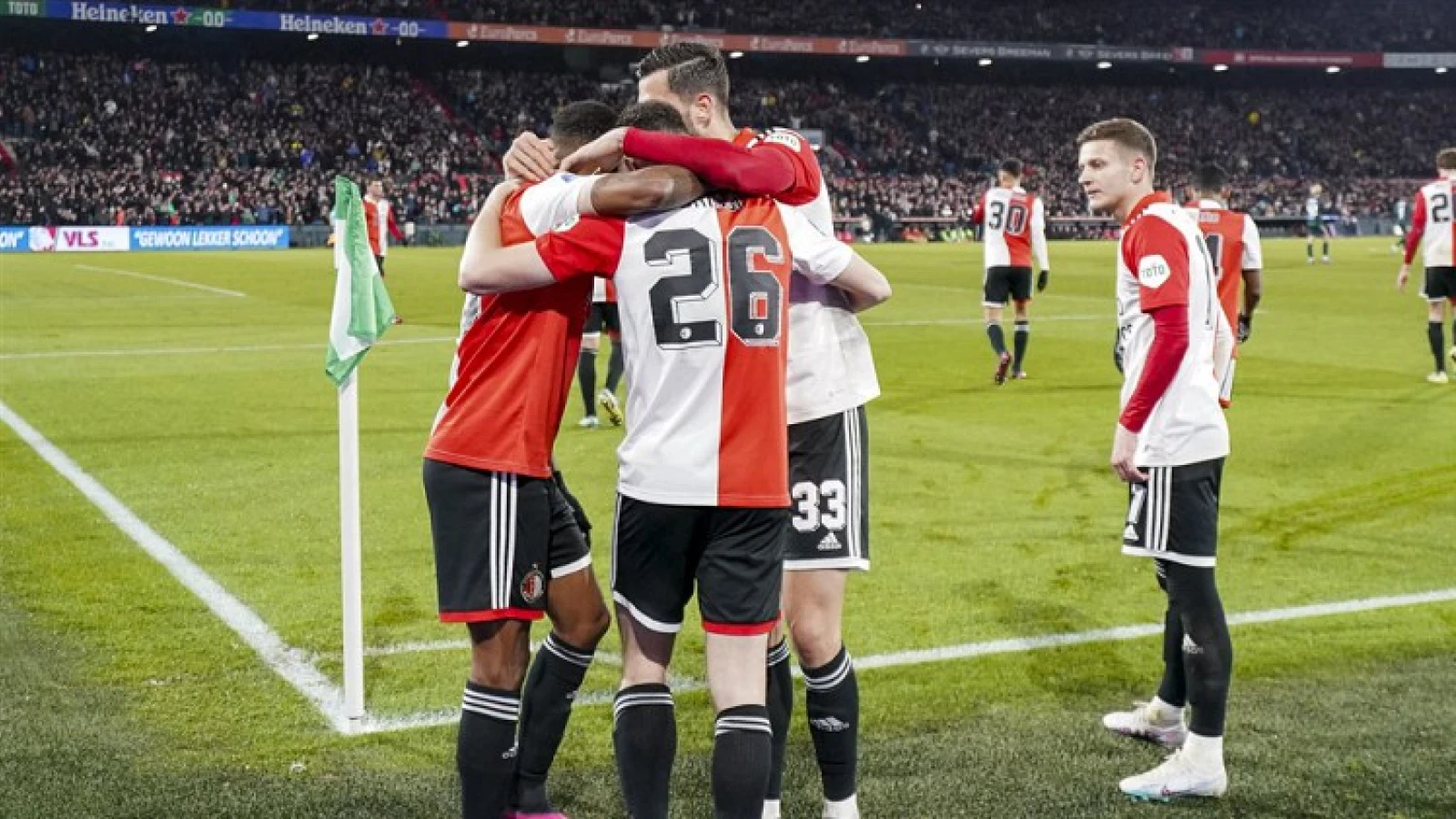 'Het is nu in dit kalenderjaar al de vierde keer dat Feyenoord op deze manier nog punten pakt in de slotfase'