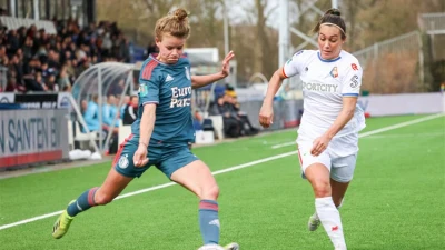 Feyenoord V1 speelt gelijk tegen PSV V