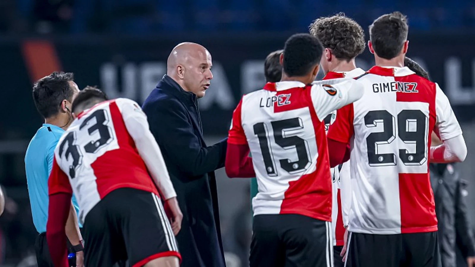 Slot: 'Ik zou heel graag zien dat Santiago nog langer bij Feyenoord blijft'