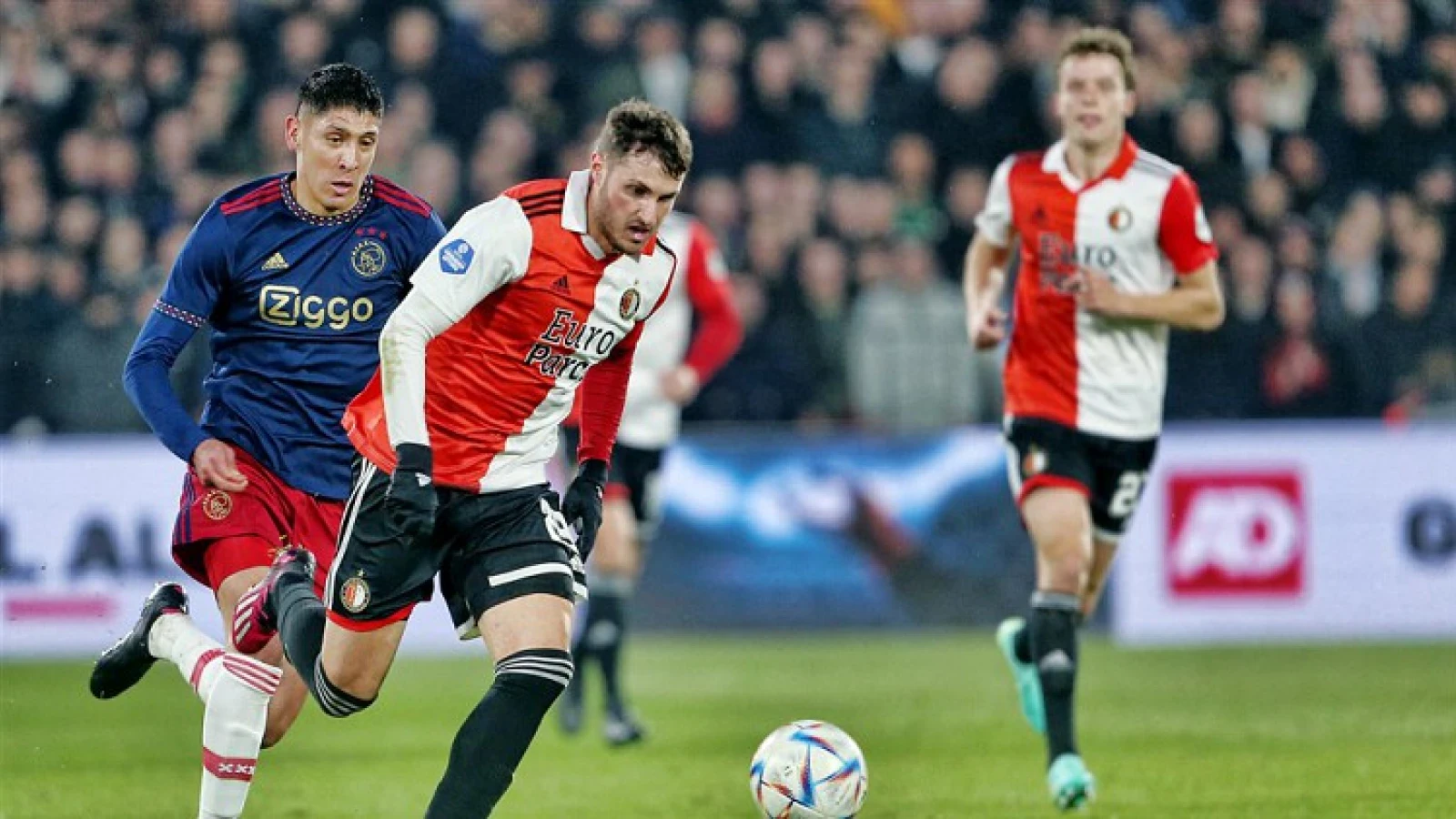 Feyenoord verliest van Ajax en weet zich niet te plaatsen voor finale TOTO KNVB Beker