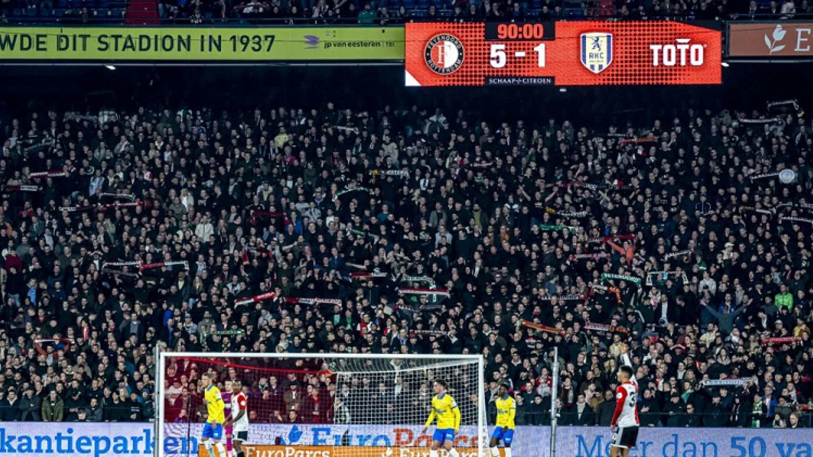 SAMENVATTING | Feyenoord - RKC Waalwijk 5-1