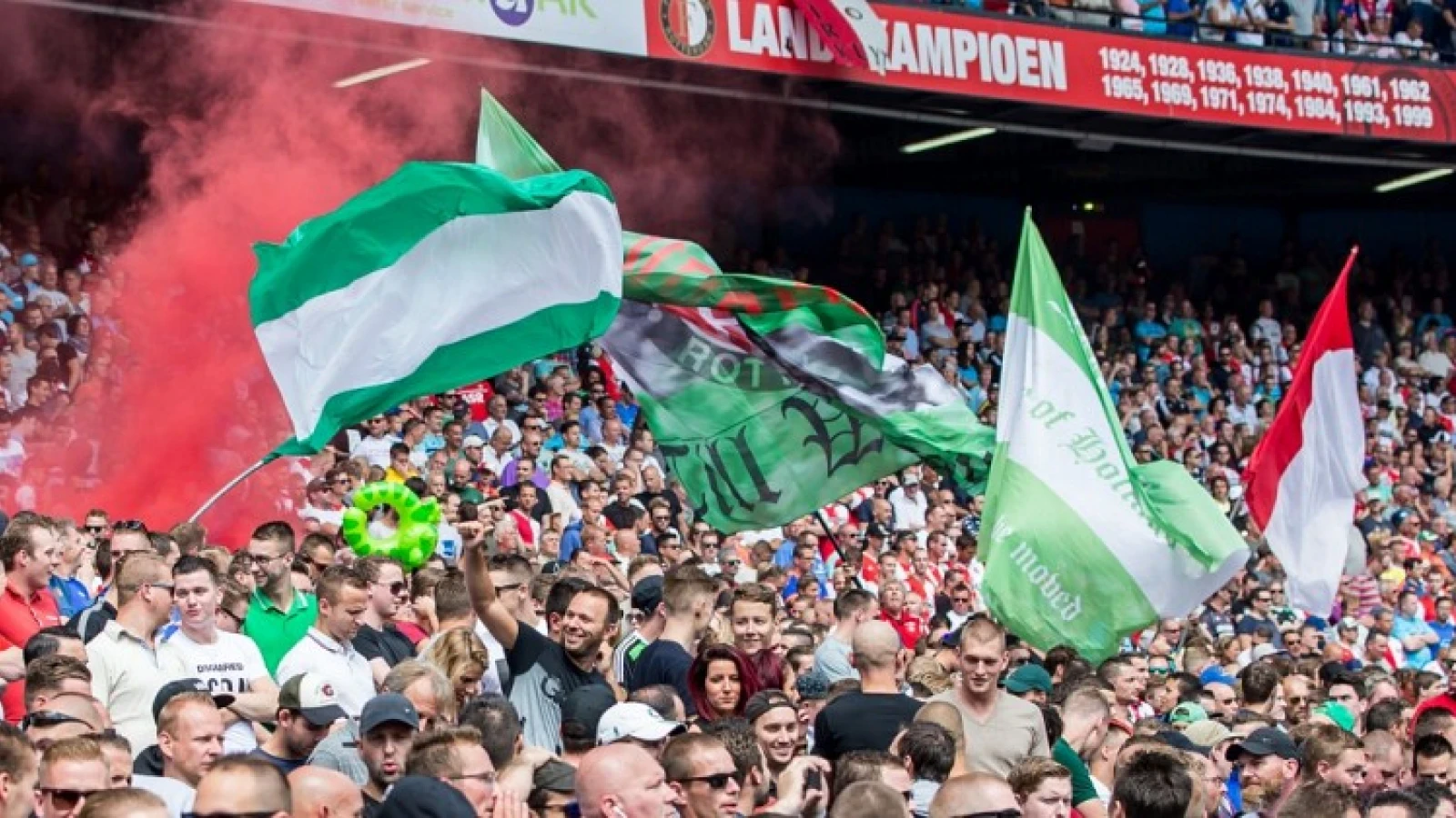 UPDATE: Sfeeractie toch goedgekeurd, Feyenoordsupporters zien er van af