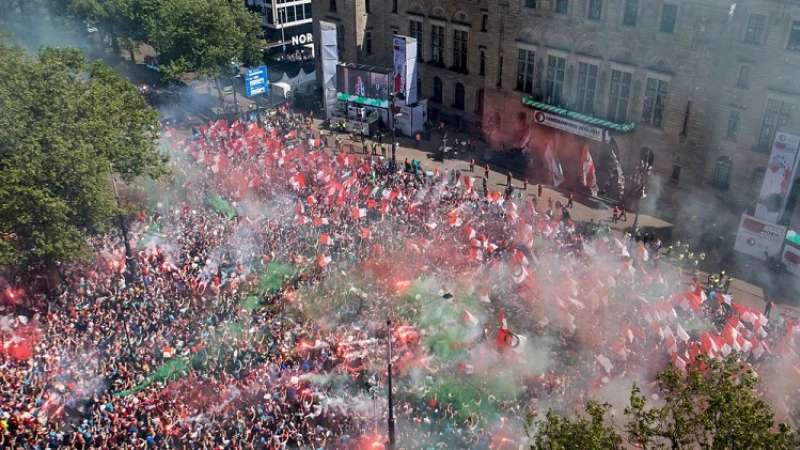 Feyenoord bij kampioenschap gehuldigd op maandag 15 mei om 12:00 uur