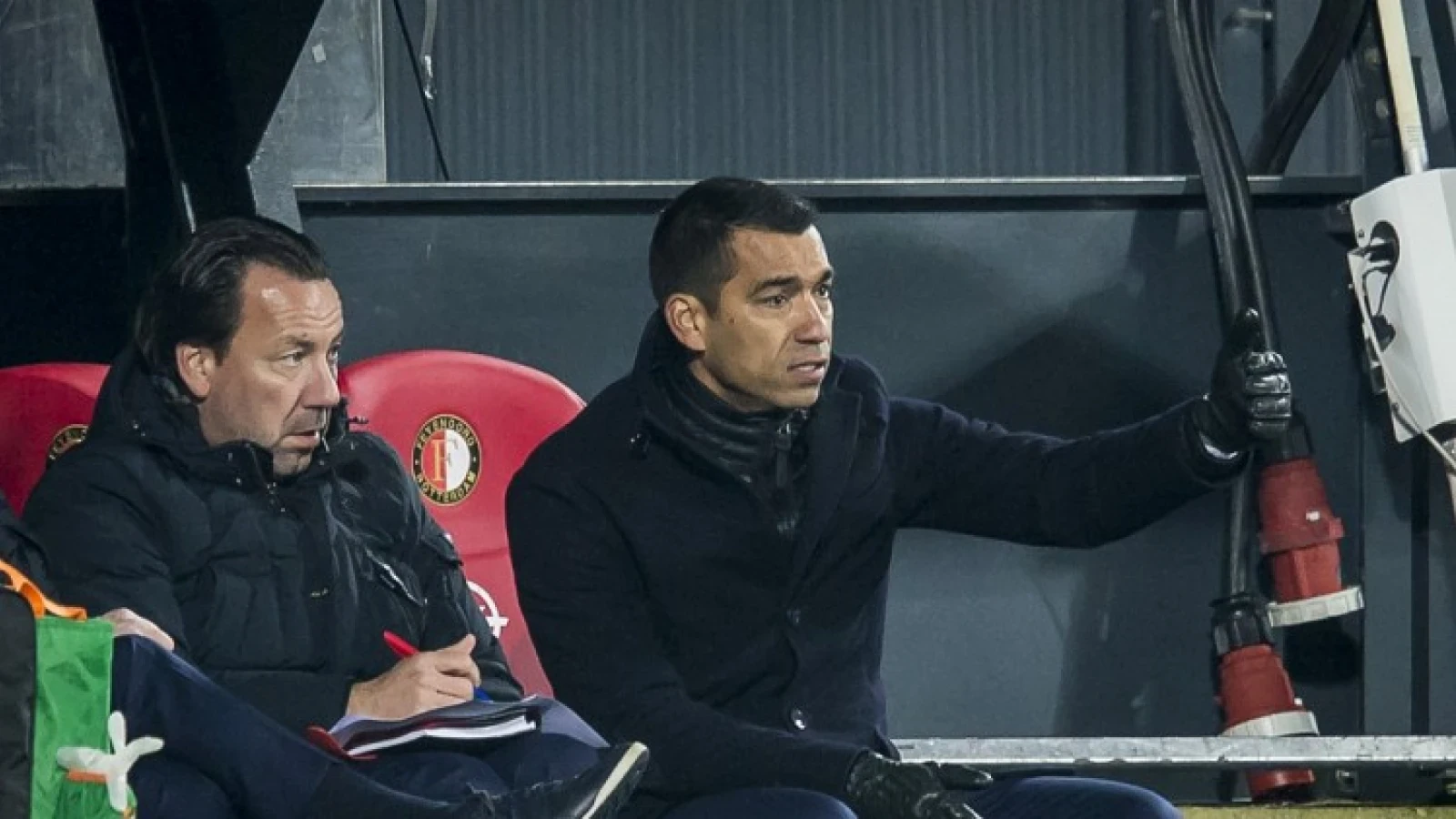 Van Bronckhorst: 'Ik heb vandaag niet op hem gelet, meer op mijn eigen team'