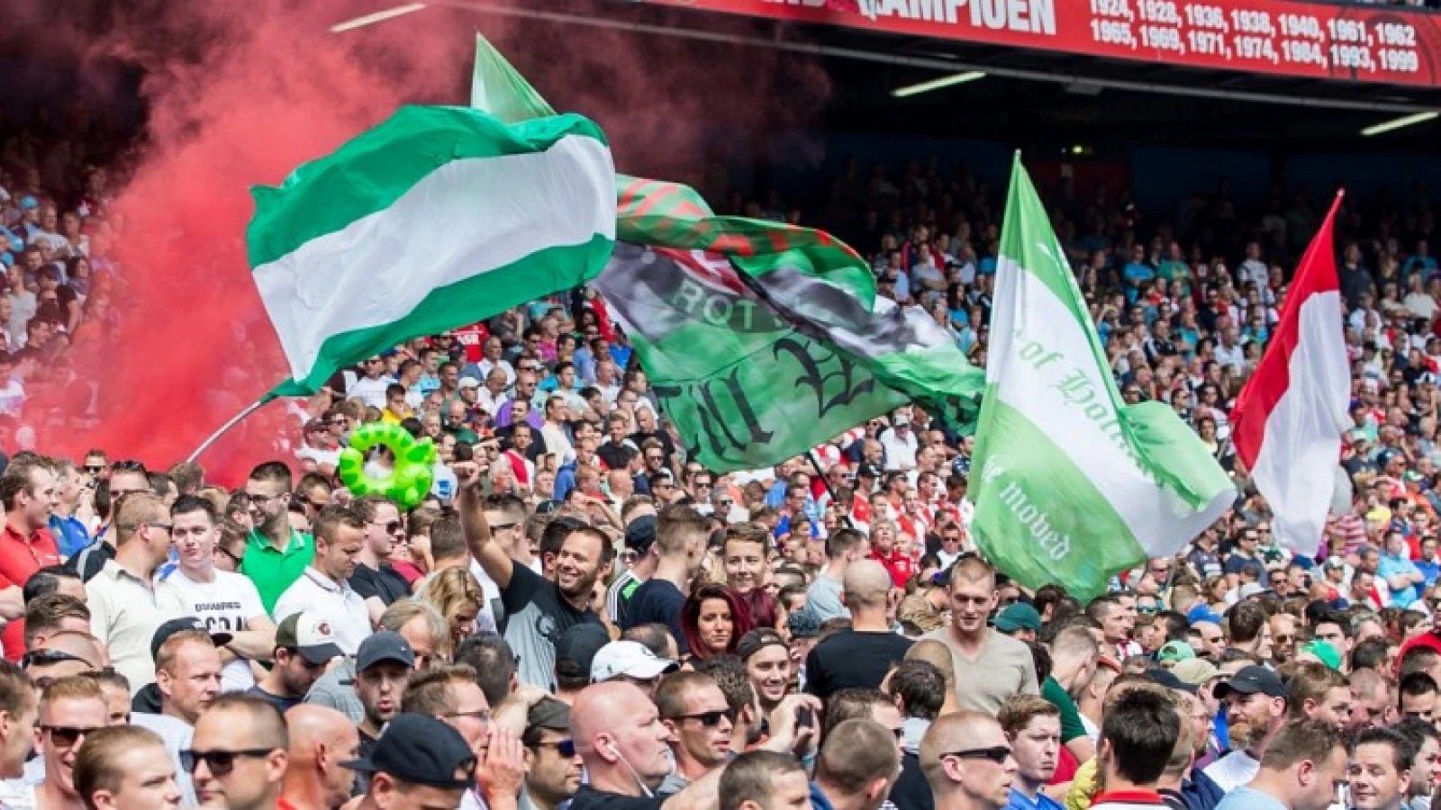 Feyenoord - NEC in uitverkochte Kuip