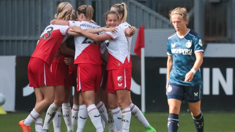 Feyenoord Vrouwen 1 verliest van FC Utrecht Vrouwen