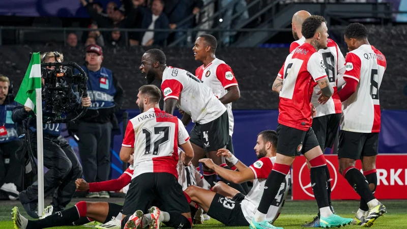 STAND | Feyenoord koploper in Groep E van de Champions League