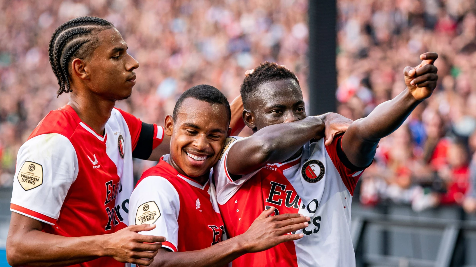 Drie Feyenoorders in het elftal van de week