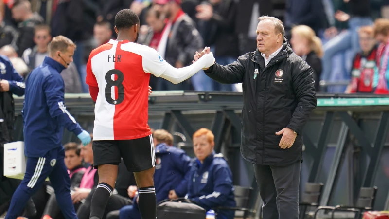 Advocaat vergelijkt met PSV: 'Ik vind Feyenoord net iets agressiever, scherper'