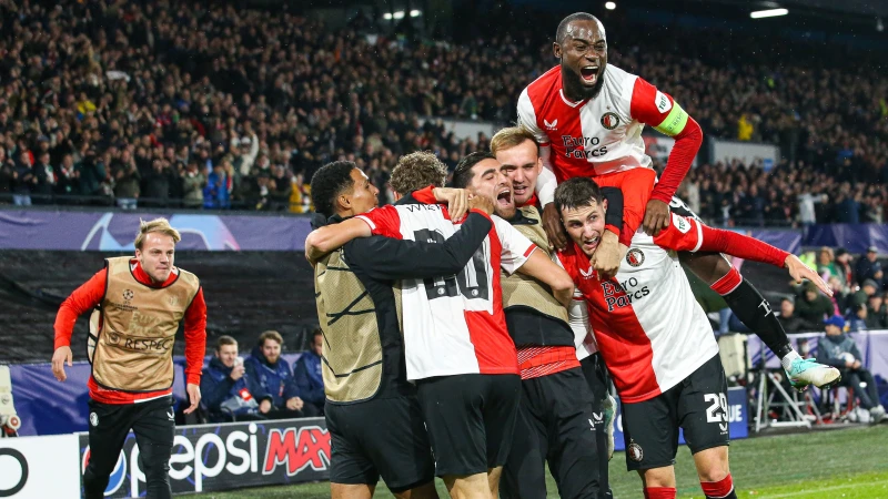 'Feyenoord liet woensdagavond opnieuw zien dat het echt in de Champions League thuishoort'