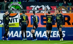 Feyenoord wint in hondenweer van RKC Waalwijk