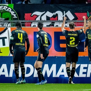 Feyenoord wint in hondenweer van RKC Waalwijk