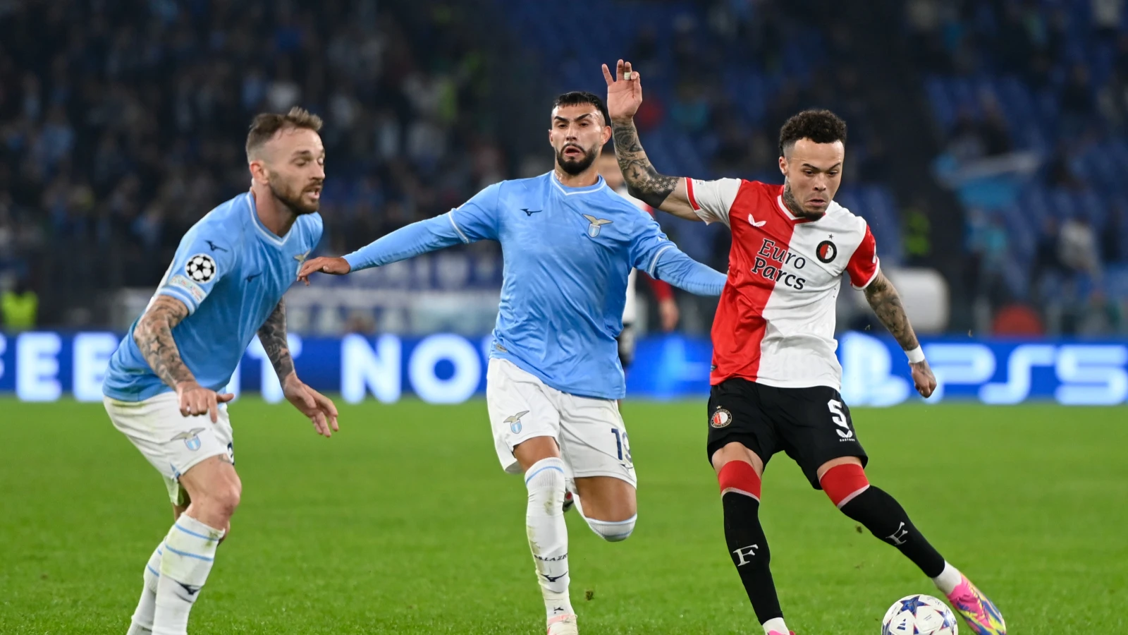 Feyenoord verdient meer maar verliest van SS Lazio