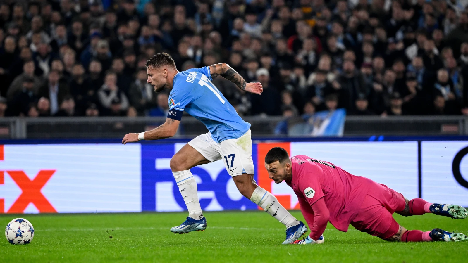 STAND | Feyenoord derde in poule E na verlies tegen SS Lazio